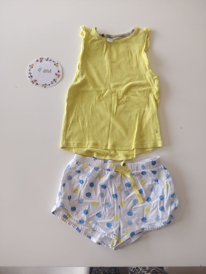 Lot de 2 pyjamas d'été en taille 4 ans de la marque okaidi - photo numéro 8