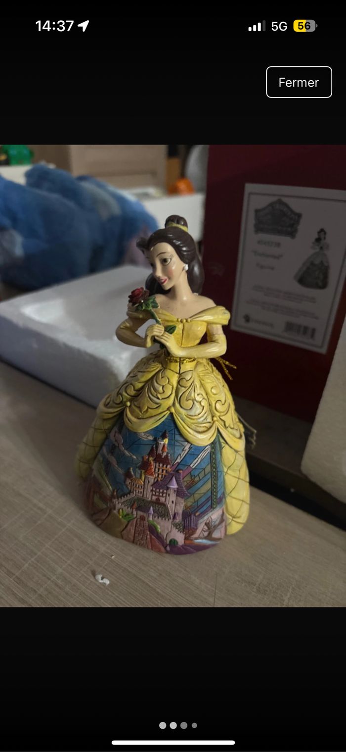 Figurine belle et la bête - photo numéro 2
