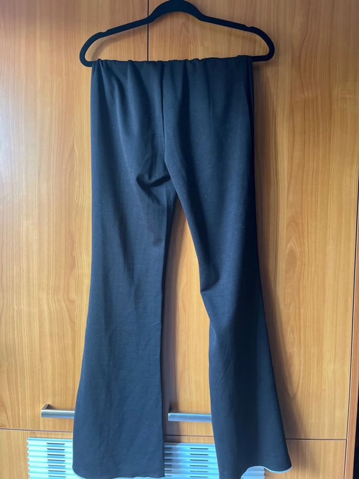 Pantalon large noir et blanc S - photo numéro 4