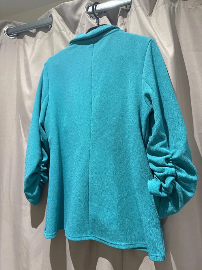 Blazer bleu vert - photo numéro 2