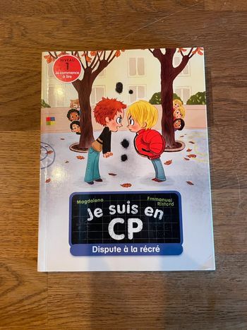 Livre Je suis en CP Dispute à la récrée  Niveau 1 je commence à lire