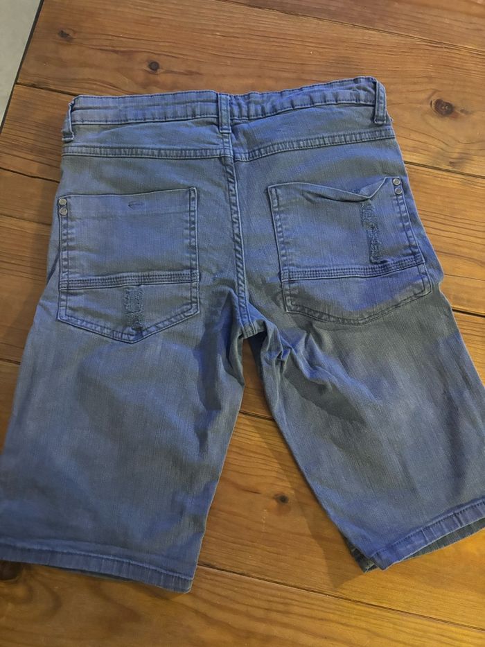 Short en jean bleu 14 ans - photo numéro 5