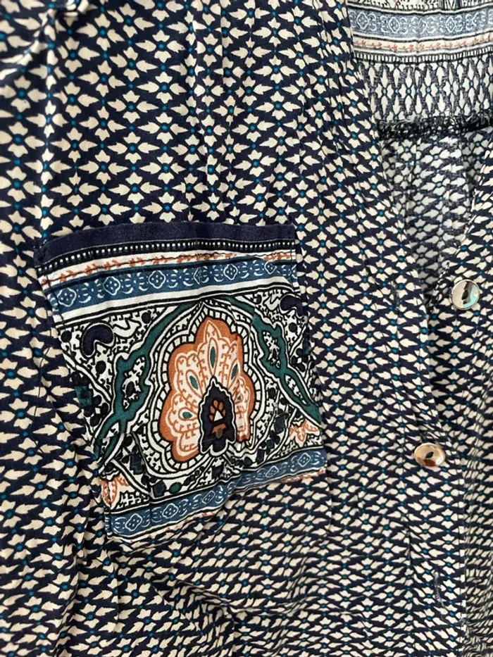 Combinaison short à motif - photo numéro 3