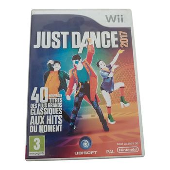 Jeu Just dance 2017 sur wii