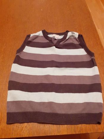 Pull sans manche