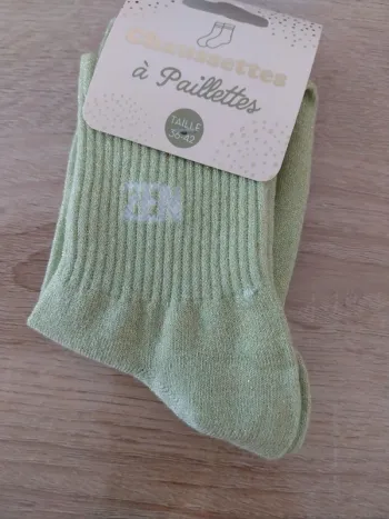 Chaussettes à paillettes Zen
