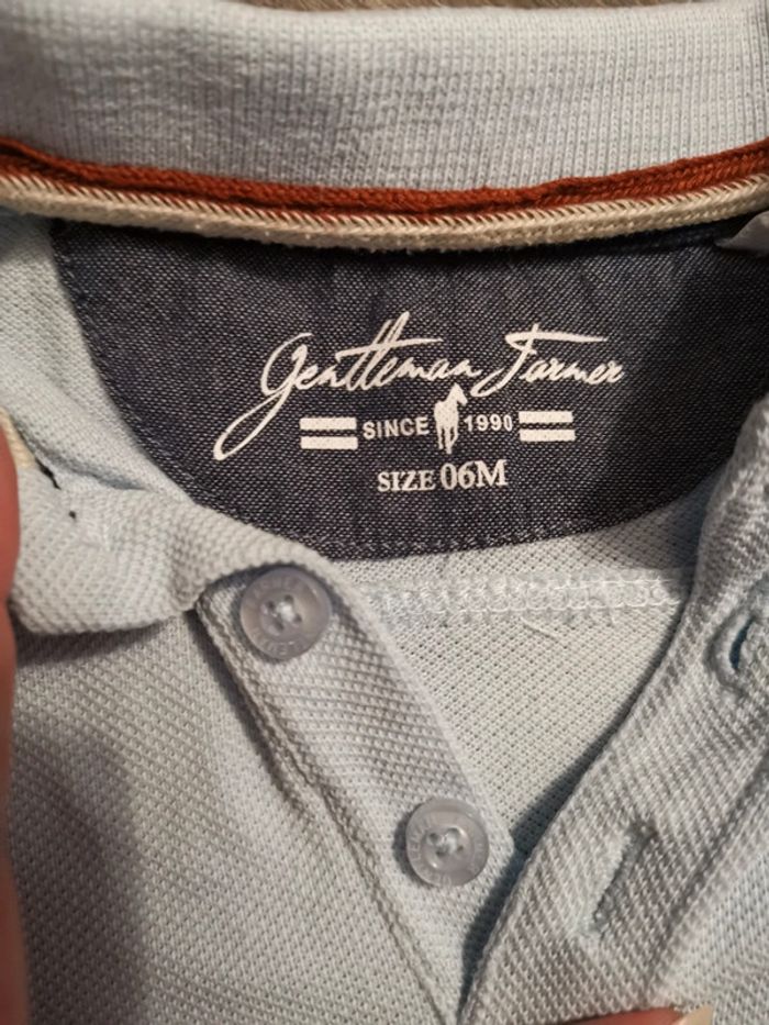 Body bleu ciel 6 mois - photo numéro 2