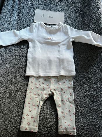 Ensemble 3 mois fille