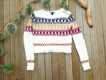 Pull style rétro design vintage