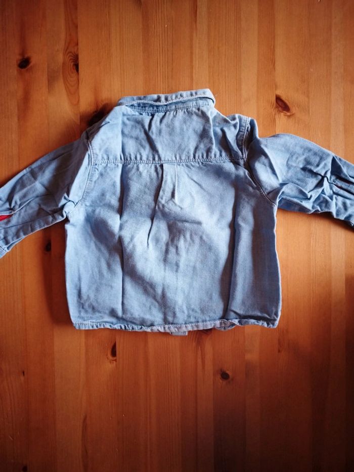 Chemise en jean Obaibi taille 1 an (12 mois) - photo numéro 2