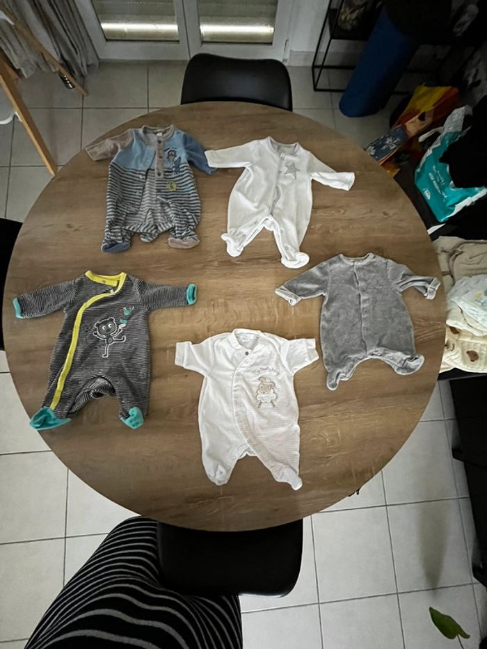 Lot pyjama naissance