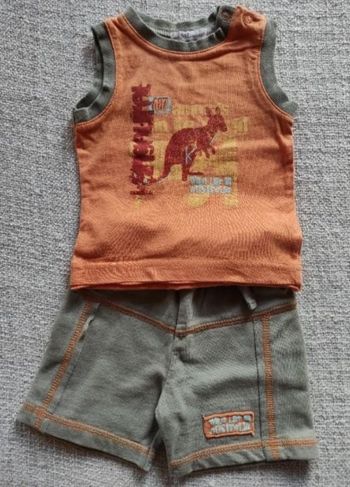 Short et débardeur 3 mois