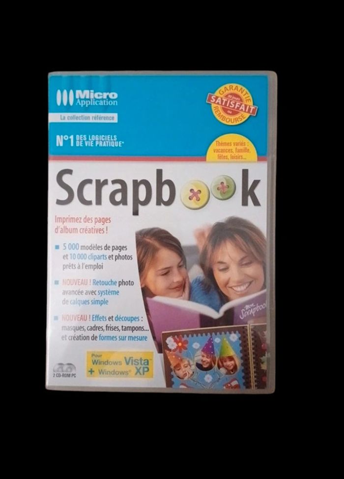 Logiciel de scrapbooking en très bon état - photo numéro 1