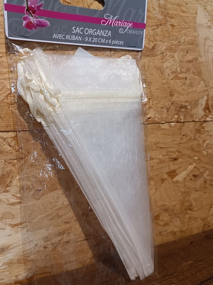 Sac organza