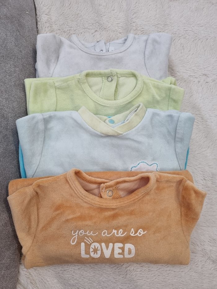Lot 4 pyjamas 3 mois