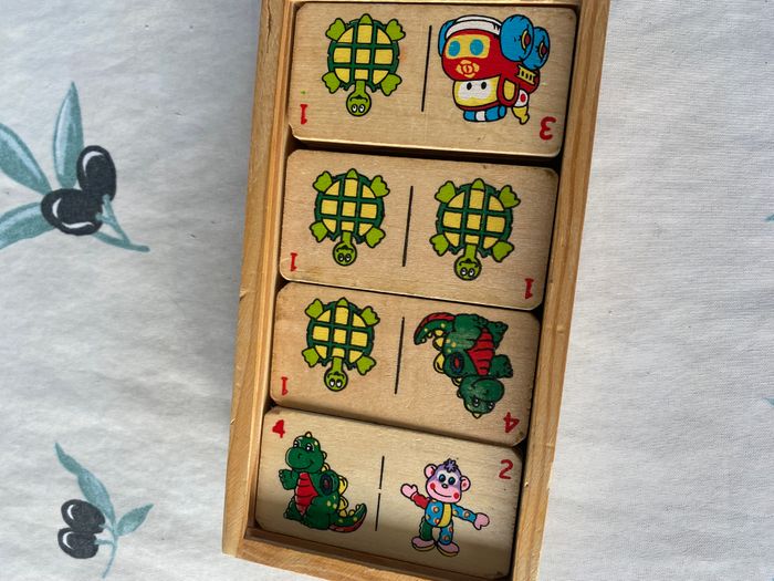 Dominos en bois Playskool - photo numéro 3
