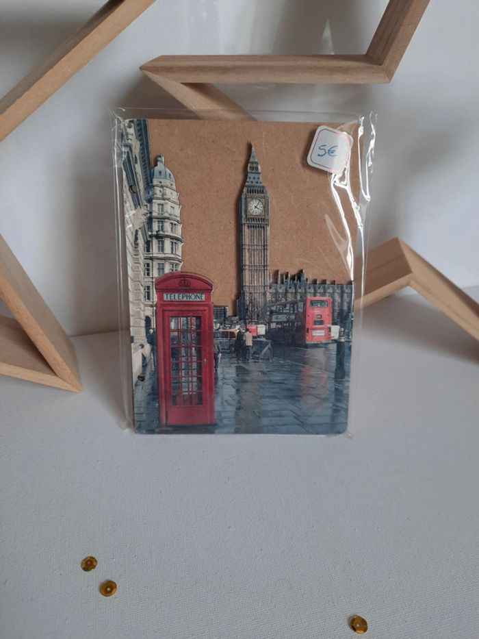 Couverture album bois Londres