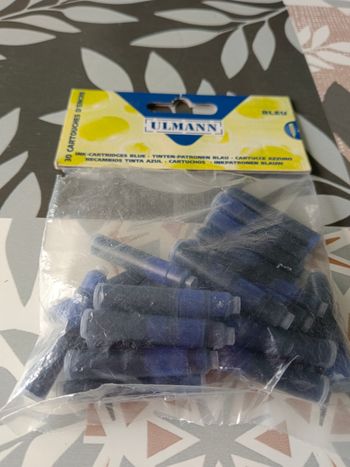 Lot de 24 cartouches d'encre bleu