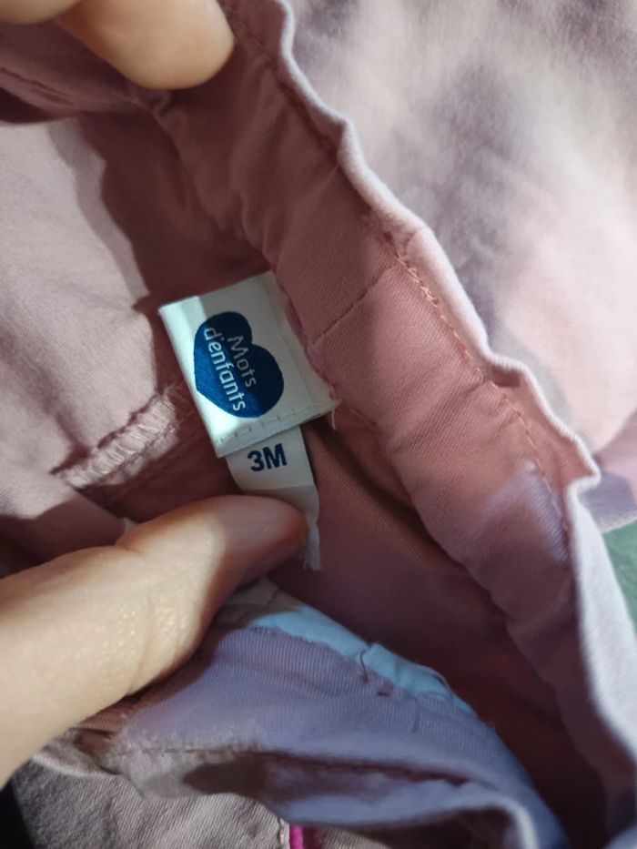 Pantalon rose 3 mois - photo numéro 4