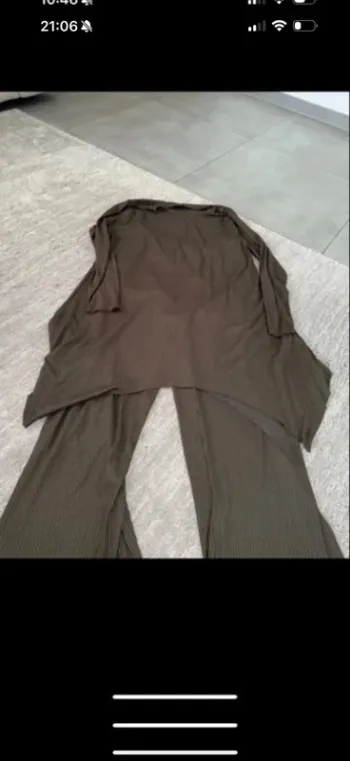 Ensemble femme fluide noir taille XL