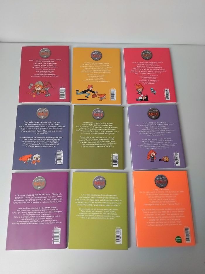 Mortelle Adèle Lot 9 Livres BD 📚 - photo numéro 10