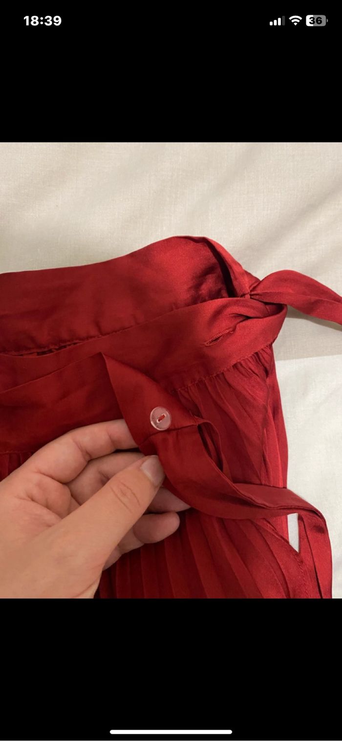 Jupe asymétrique rouge - photo numéro 7