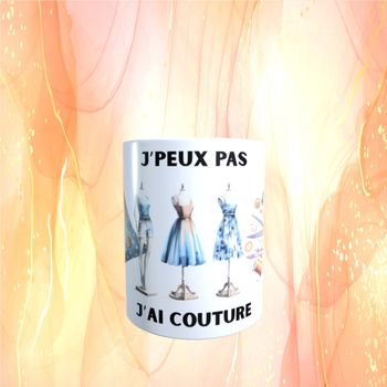 Mug j'peux pas j'ai couture