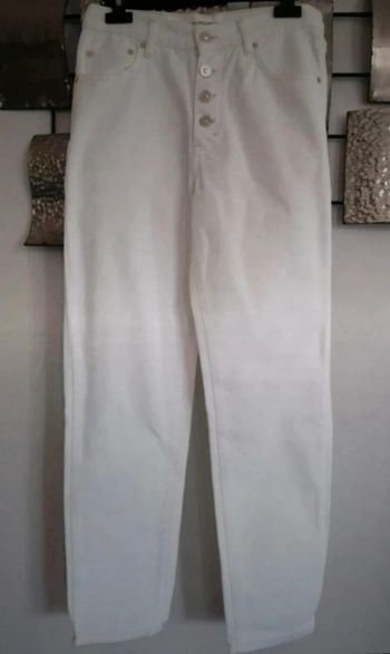 Jean blanc Pull & Bear taille 38
