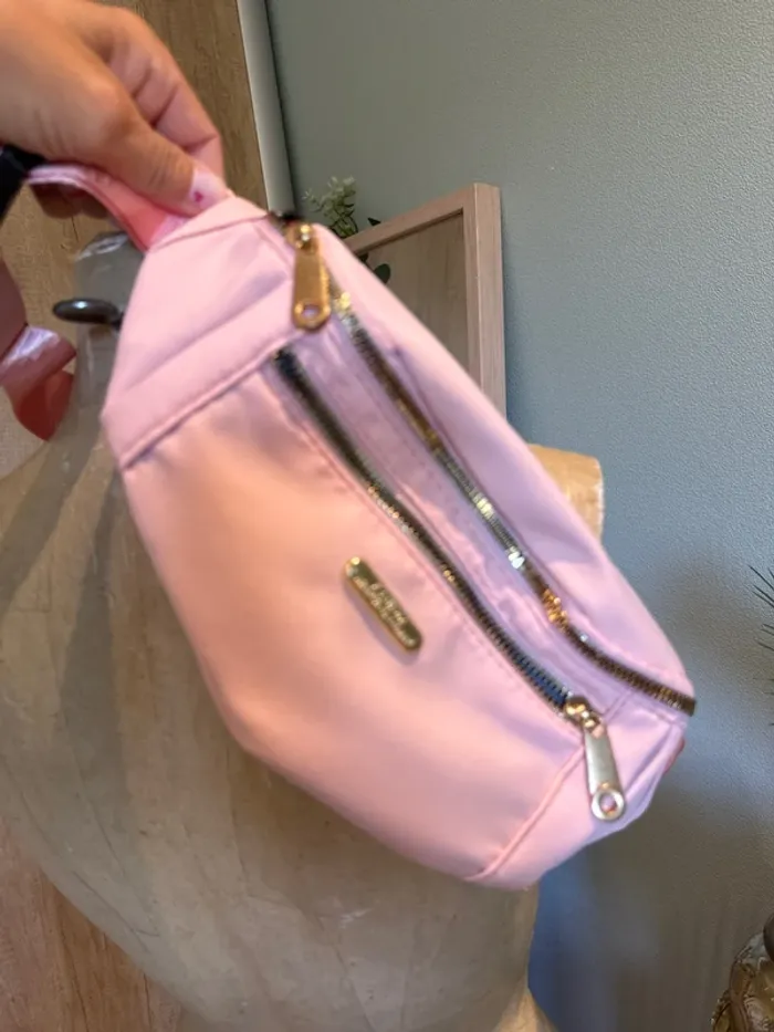 Sac banane rose femme - photo numéro 2