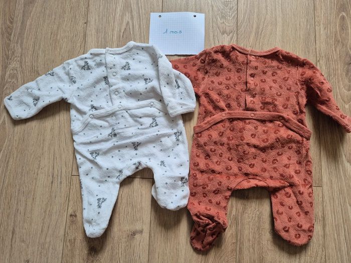 Lot 2 pyjamas polaire - photo numéro 2