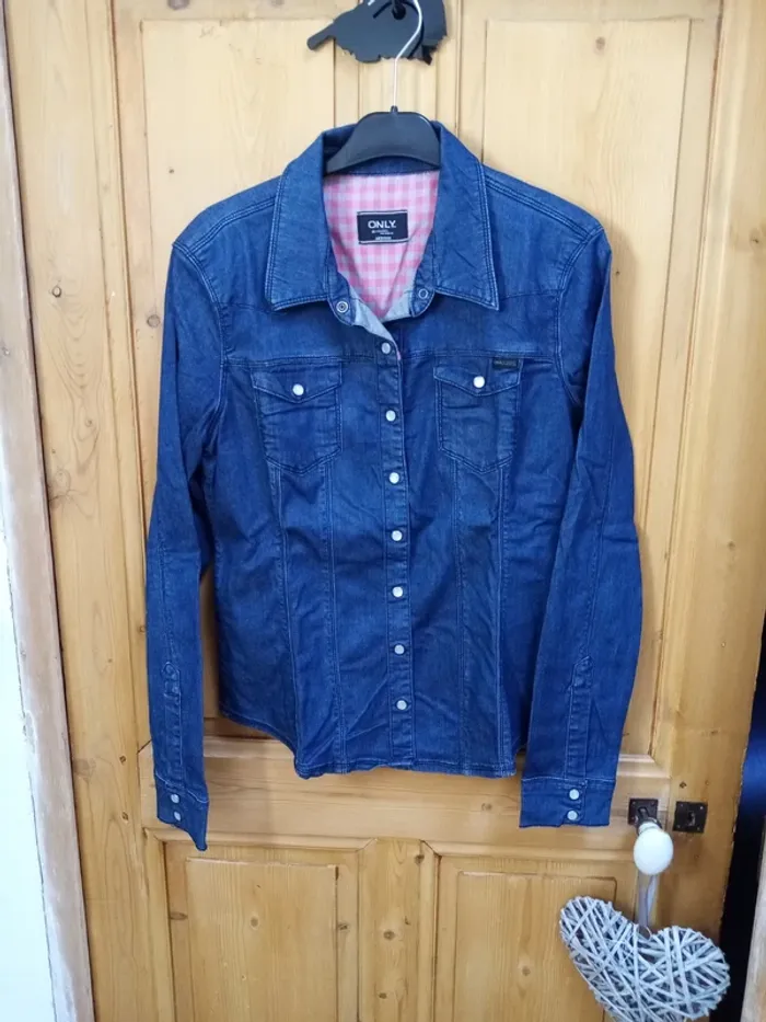 Chemise jeans