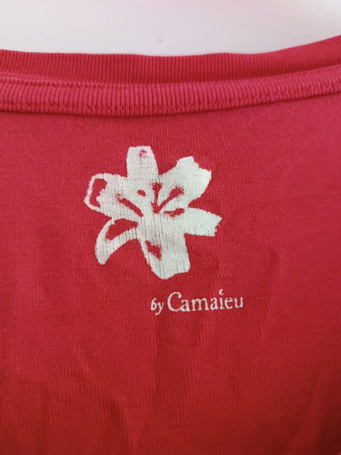 T-shirt manches longues camaïeu taille 38 - photo numéro 2