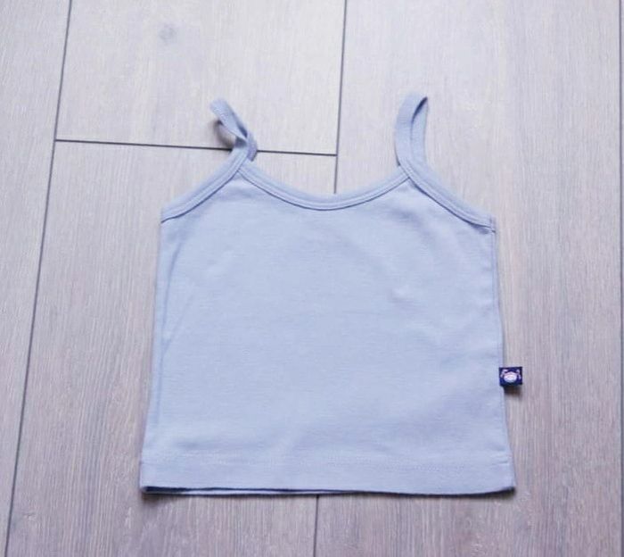 Debardeur violet. Fille 2 ans. Marque Tex