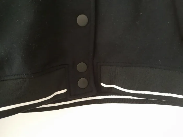 Blouson Teddy avec inscriptions au dos - photo numéro 3