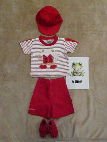 Ensemble 4 pièces 6 mois (n°5)