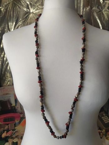 Collier fantaisie perles