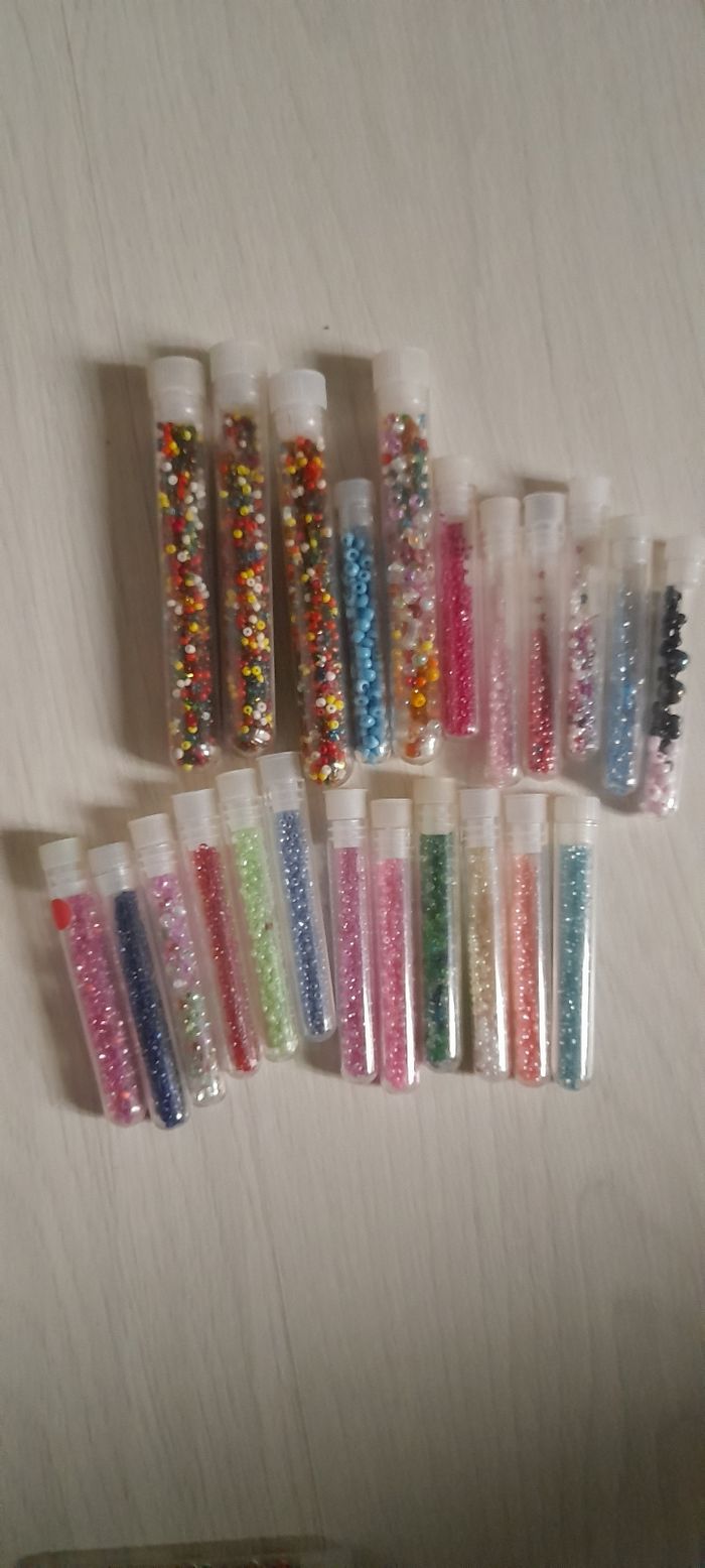 Perles + attaches + fil - photo numéro 2