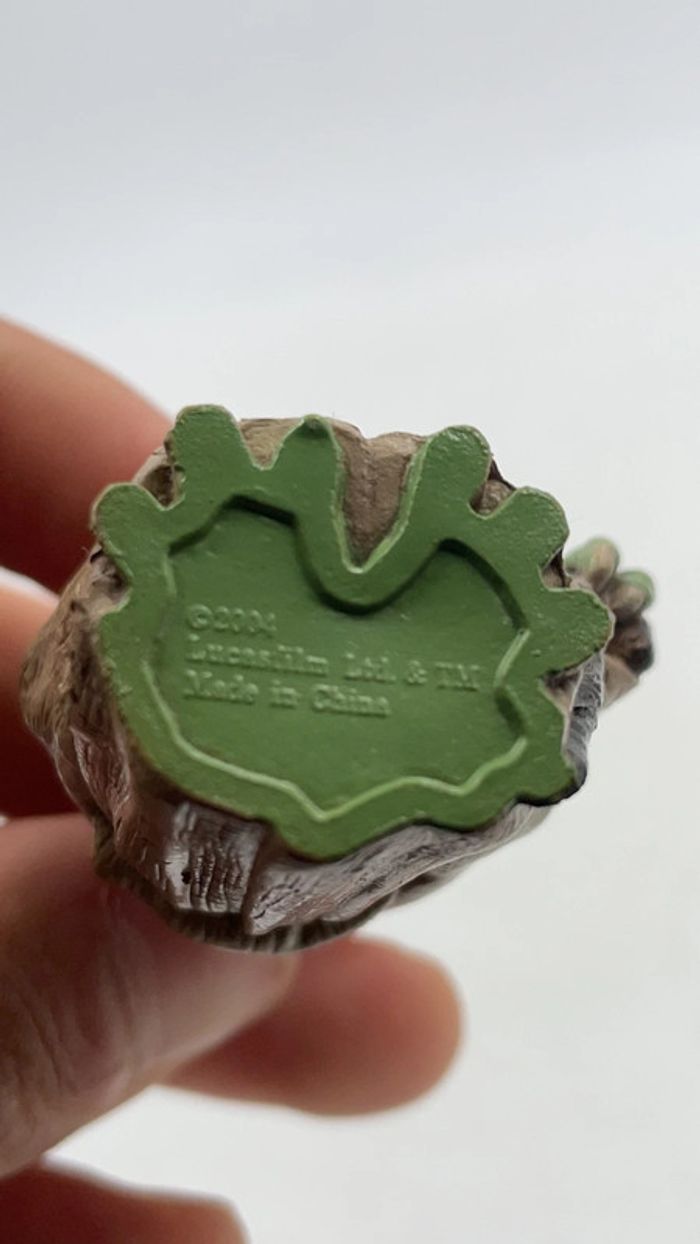 Figurine Star Wars maître Yoda 6 cm Lucas Film 2004 - photo numéro 6