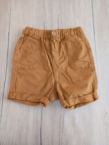 Short 23 mois garçon tape à l'oeil