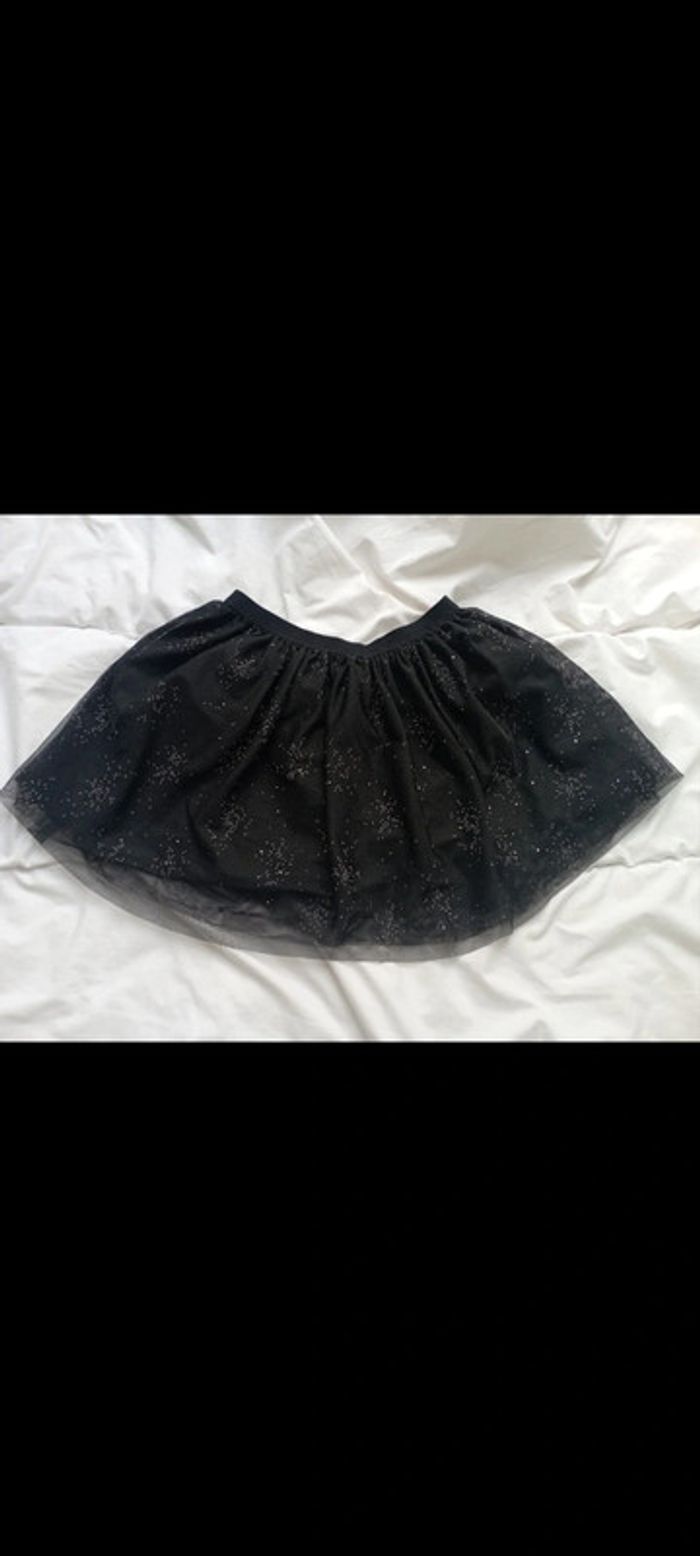 Jupe noir évasée avec strass 10 ans NKY neuf 4€ - photo numéro 4