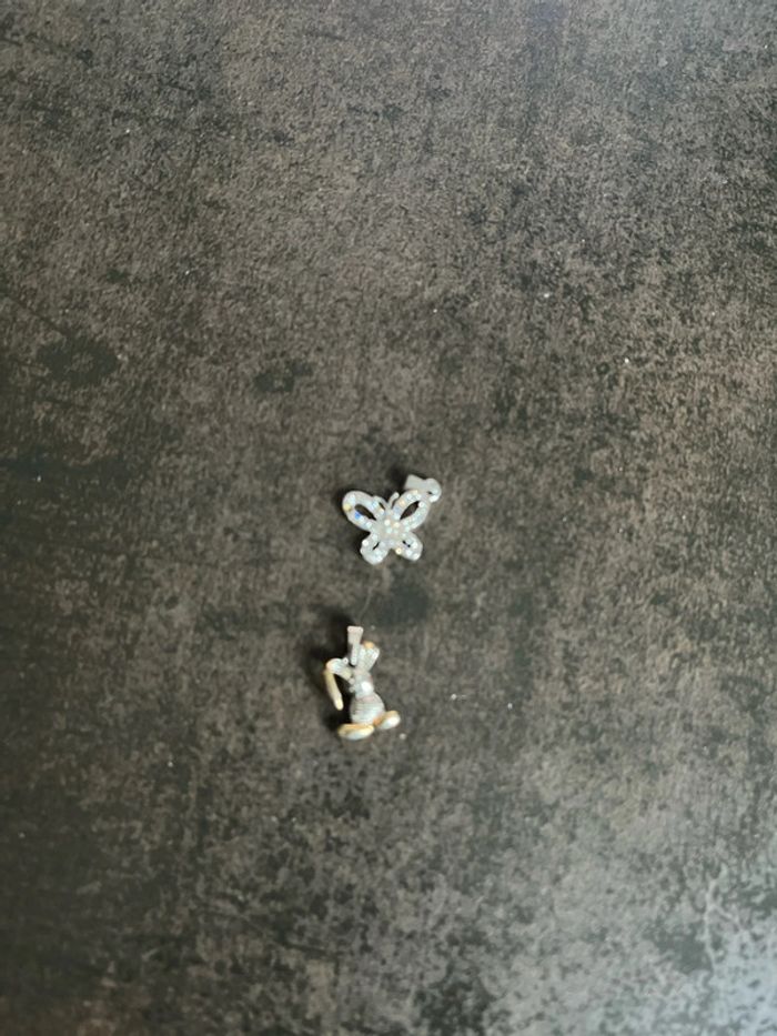 Bijoux enfants Pendentifs papillon et lapin