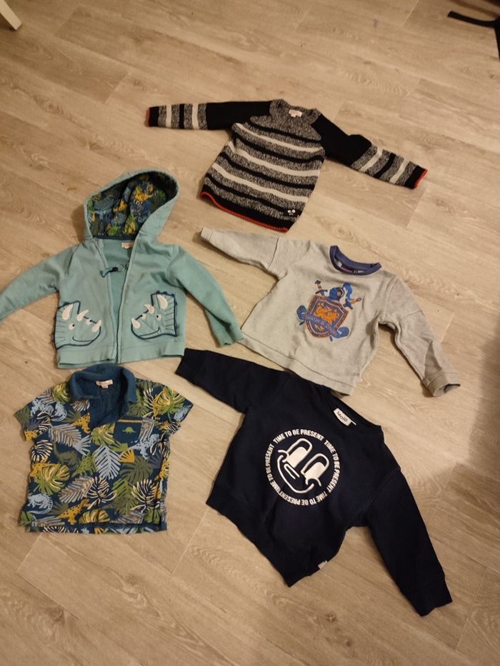 Lot de pulls garçon 3 ans