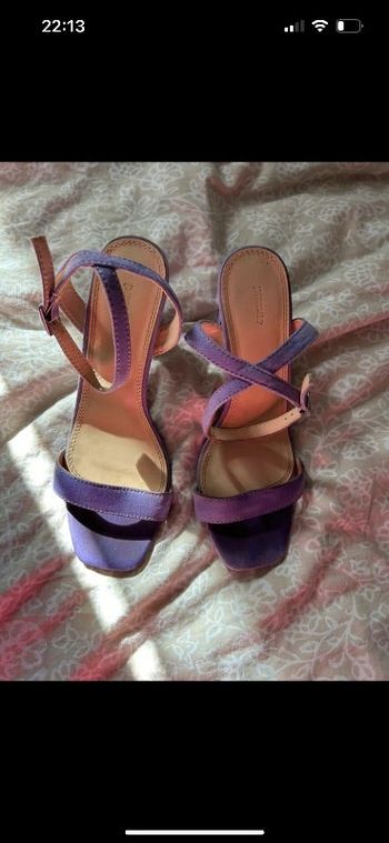 Talon violet