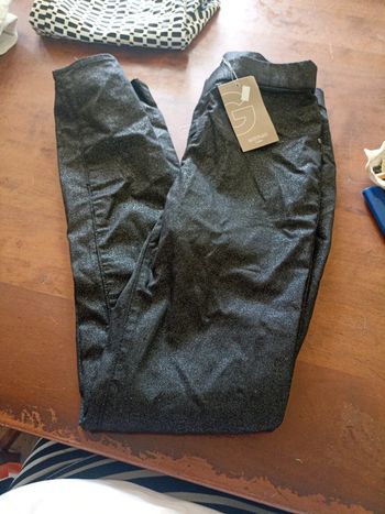 Pantalon argenté