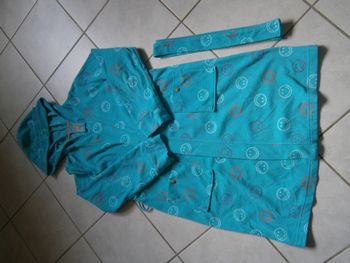 Peignoir à capuche vert clair ETAM Taille 38