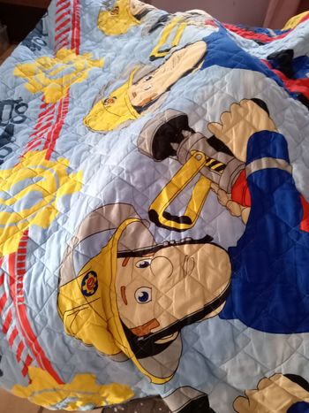 Dessus de lit Sam le pompier