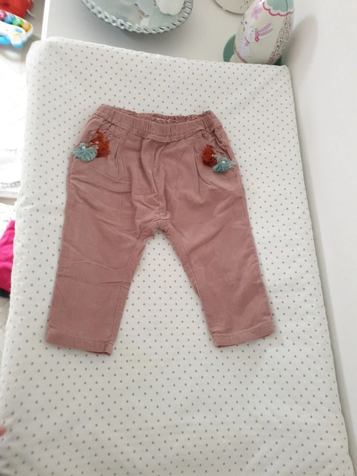 Pantalon zara velours bébé fille - photo numéro 3