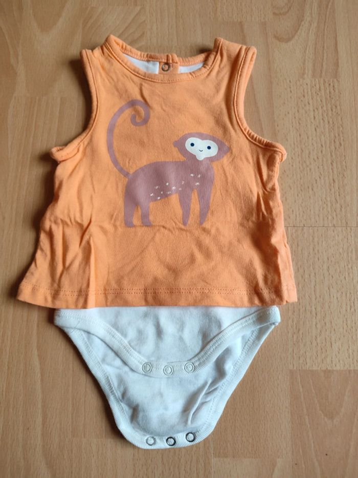 Body avec débardeur intégré Vertbaudet en 3M