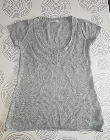 Tunique grise en laine Taille 3 Mim #Femme40