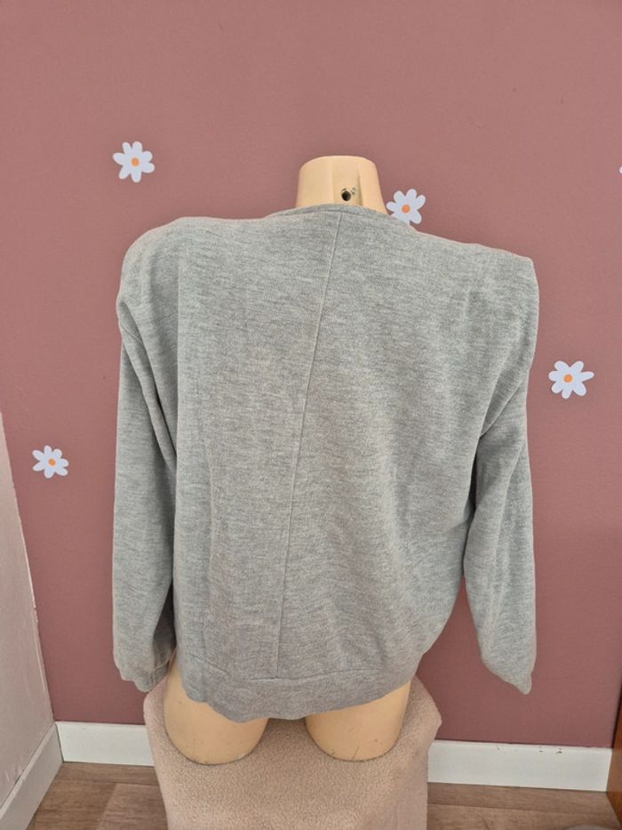 Pull gris Kiabi taille XL - photo numéro 5
